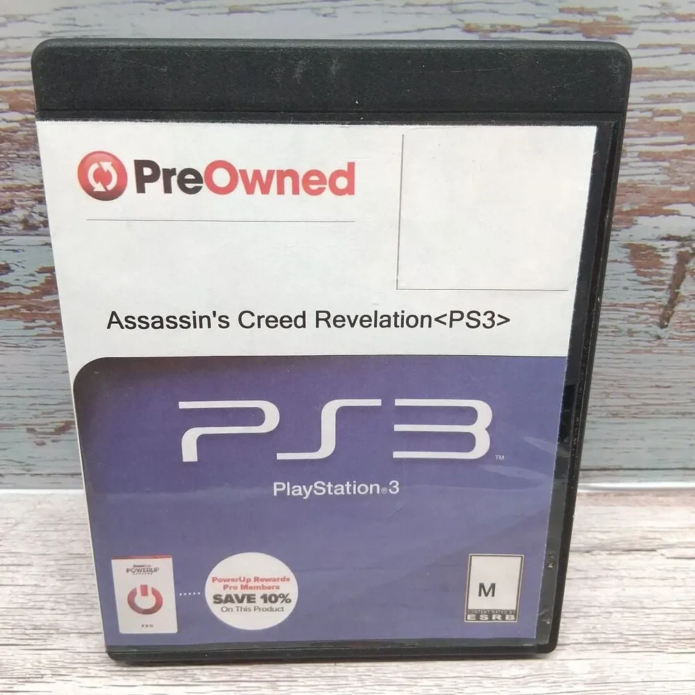 Lot of 3 PlayStation 3 Assassins Creed Games (IV Black Flag - III - Revelation)